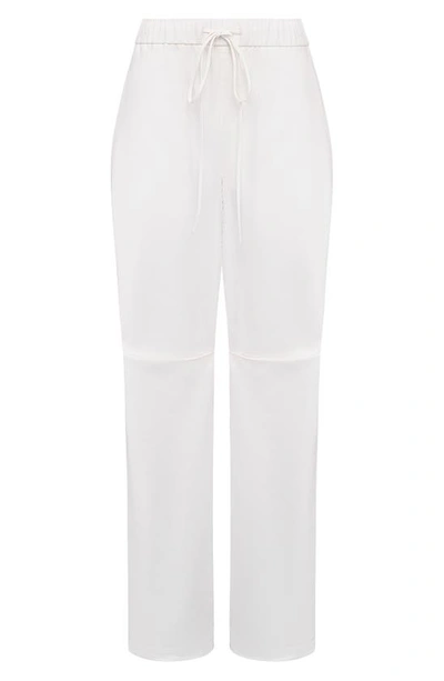 House Of Cb Drawstring Trousers In White