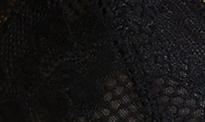 Hunkemoller Hunkemöller Beatriz Dot Mesh Lace Babydoll Chemise & Bikini In Black