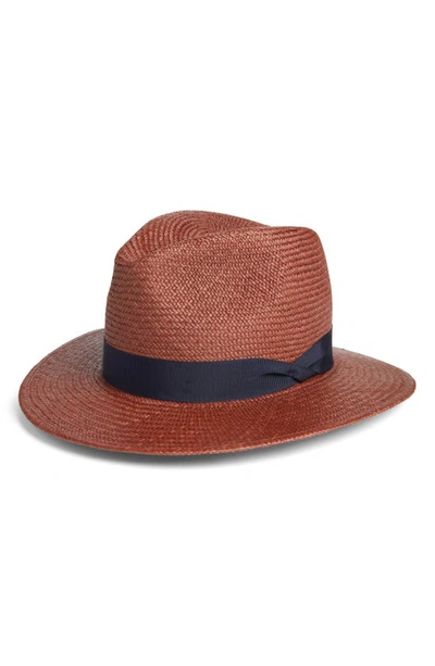 Shop Rag & Bone Panama Hat In Caramel