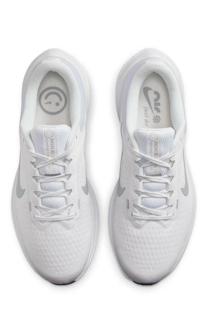 Shop Nike Air Winflo 10 Running Shoe In White/ Wolf Grey/ White