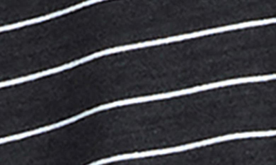 Shop Rag & Bone Stripe Polo Shirt In Black Multi