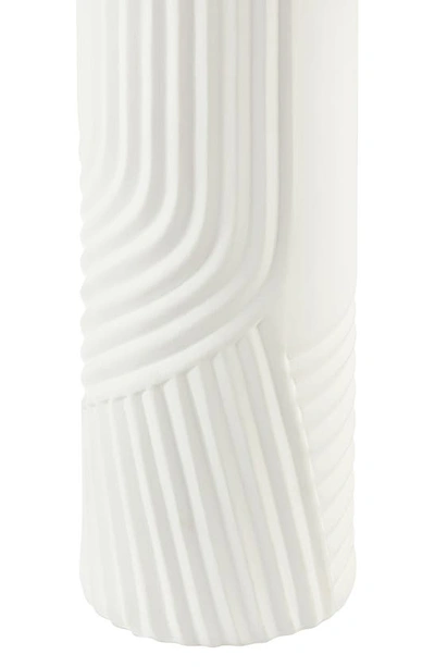 Renwil Valerie Ceramic Table Lamp In Matte Off-white