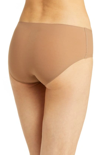 Shop Chantelle Lingerie Soft Stretch Seamless Hipster Panties In Terracotta-40