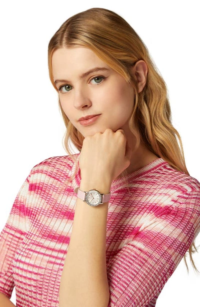 Missoni Estate Leather Strap Watch, 27mm In Stainless Steel