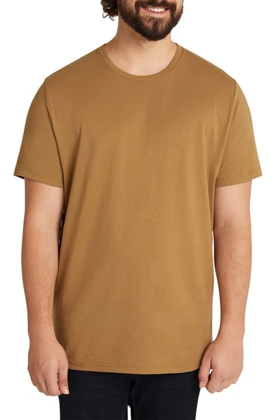 Shop Johnny Bigg Essentials Solid T-shirt In Camel