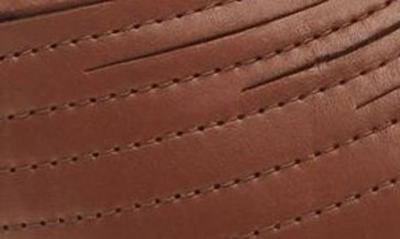 Shop Paul Green Cayanne Peep Toe Sandal In Nougat Leather