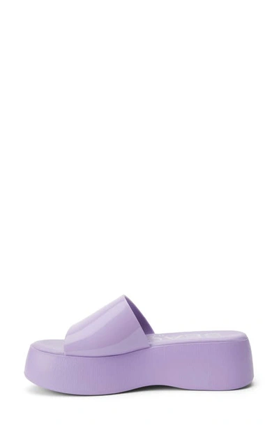 Coconuts By Matisse Solar Platform Slide Sandal In Lilac
