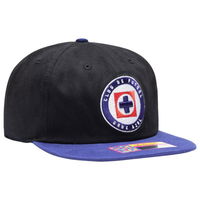 Shop Fan Ink Black Cruz Azul Swingman Snapback Hat