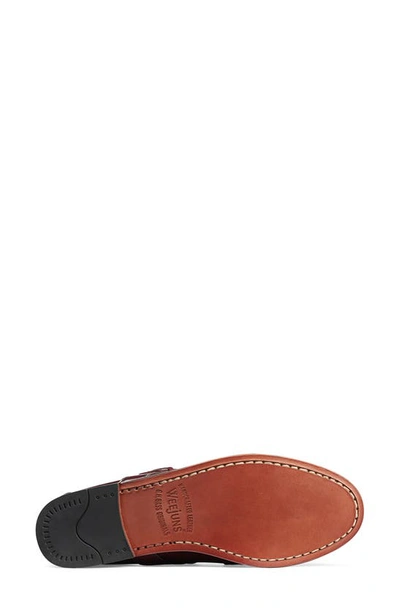 Gh Bass Mary Jane Moc Toe Loafer In Wine