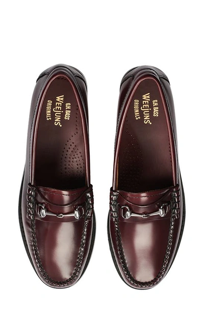 Gh Bass Lianna Bit Weejun Loafer In Wine