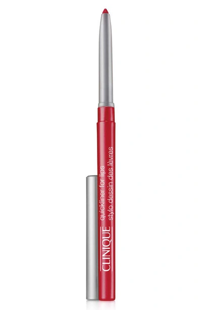 Shop Clinique Quickliner For Lips Lip Liner Pencil In Intense Passion