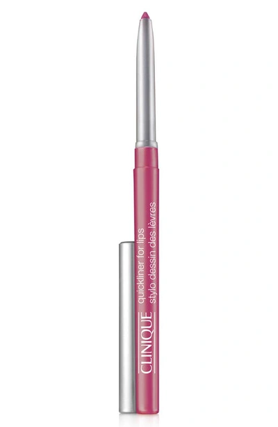 Shop Clinique Quickliner For Lips Lip Liner Pencil In Crushed Berry