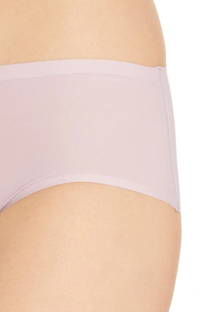 Shop Chantelle Lingerie Soft Stretch Seamless Hipster Panties In Pale Rose-o8