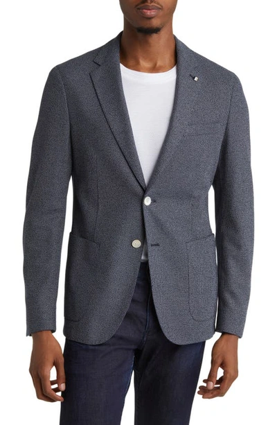 Shop Hugo Boss Hanry Slim Fit Sport Coat In Dark Blue