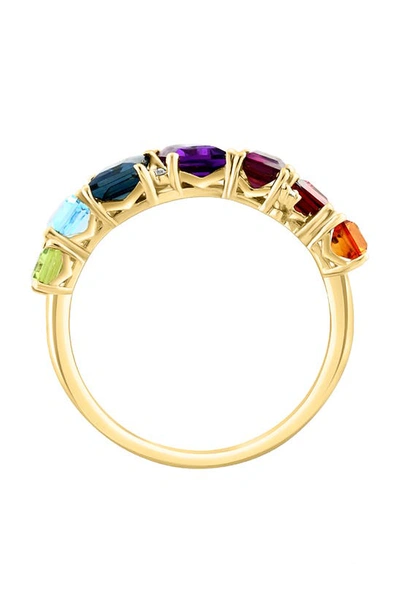 Effy 14k Yellow Gold Baguette Stone Diamond Accent Ring In Yellow Gold/ Multi