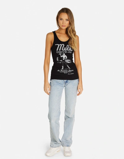 Lauren Moshi Esmerelda Mels Drive-in In Black