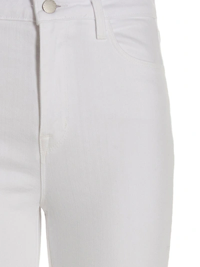 Shop L Agence 'bell' Jeans In White