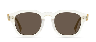 Shop Raen Rune S656 Square Sunglasses In Grey