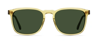 Shop Raen Wiley S654 Square Sunglasses In Green