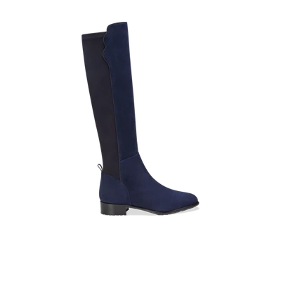 Shop Sarah Flint Perfect Stretch Boot 30 In Blue