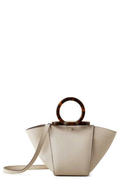 Shop Mulberry Mini Riders Top Handle Tote In Light Beige