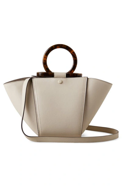 Shop Mulberry Mini Riders Top Handle Tote In Light Beige
