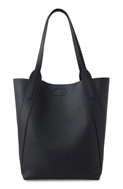 Mulberry North South Bayswater Leather Tote Bag In Black
