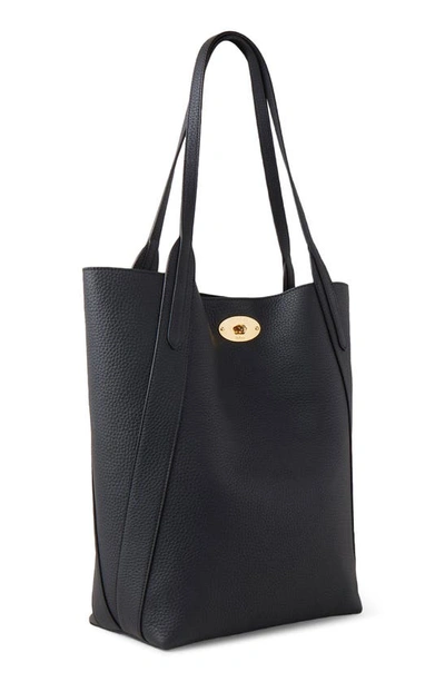 Mulberry North South Bayswater Leather Tote Bag In Black