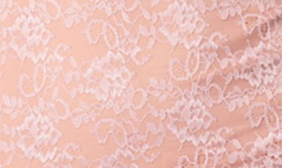 Edikted Scarlet Strapless Lace Dress In Light-pink