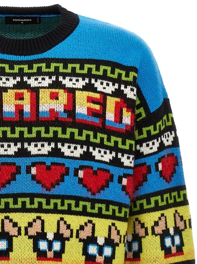 Shop Dsquared2 Ciro Sweater Sweater, Cardigans Multicolor