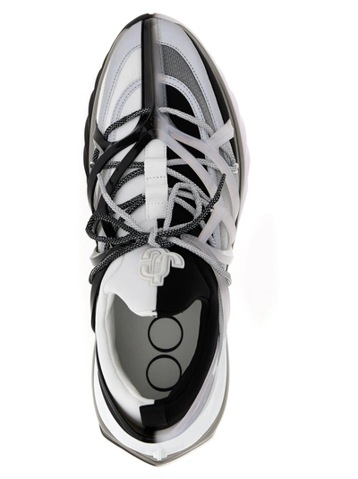 Shop Jimmy Choo Cosmos Sneakers White/black