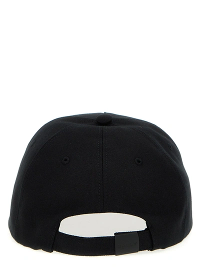 Shop Bally Logo Embroidery Cap Hats Black