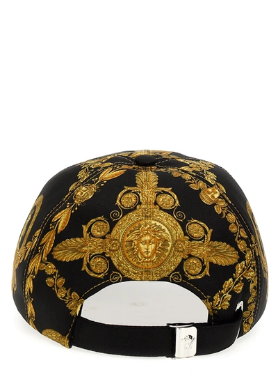 Shop Versace Maschera Baroque Hats Multicolor