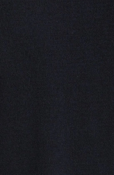 Shop Thom Sweeney Fine Gauge Cotton & Cashmere Sweater In Navy