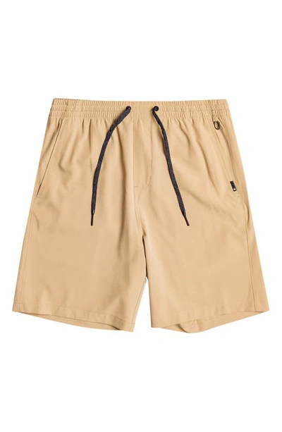 Shop Quiksilver Amphibian Water Repellent Shorts In Plage