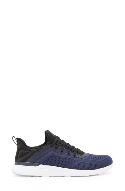 Apl Athletic Propulsion Labs Techloom Tracer Fatigue Running Shoe In Navy / Black / White