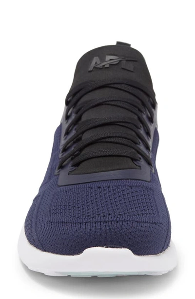 Apl Athletic Propulsion Labs Techloom Tracer Fatigue Running Shoe In Navy / Black / White