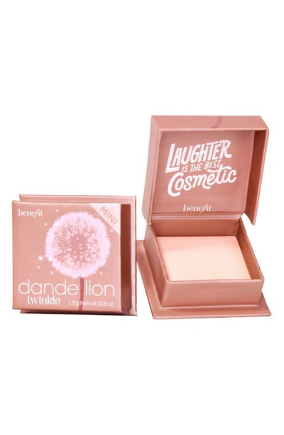 Shop Benefit Cosmetics Cookie And Dandelion Twinkle Powder Highlighters