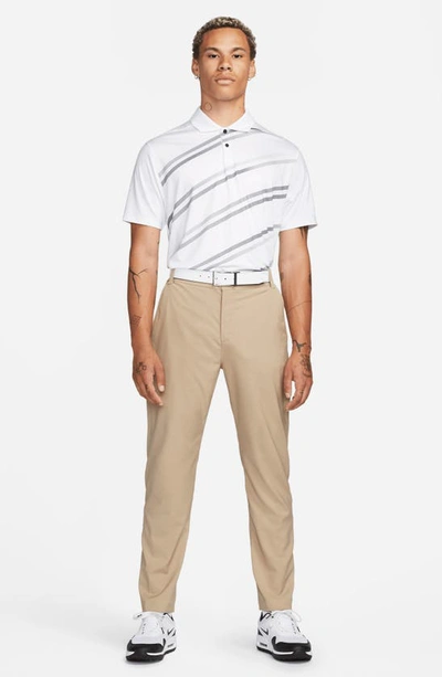 Shop Nike Victory Dri-fit Golf Pants In Khaki/black