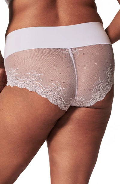 Shop Spanx Undie-tectable Lace Hi-hipster Panties In Light Orchid