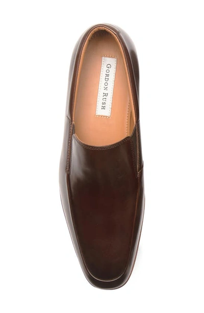 Shop Gordon Rush Albany Apron Toe Loafer In Brown