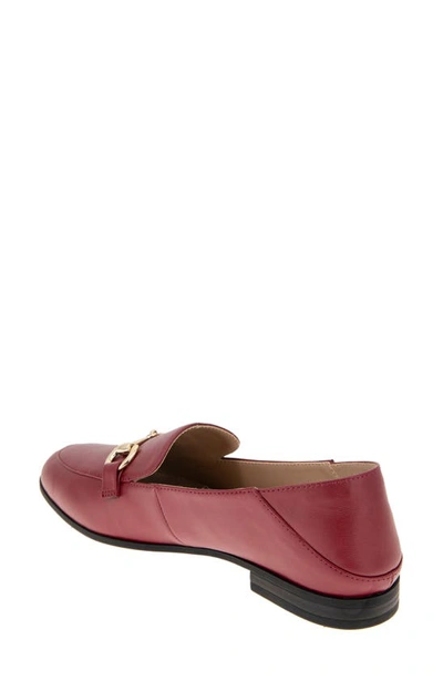 Shop Bcbgeneration Zeldi Loafer In Rhubarb