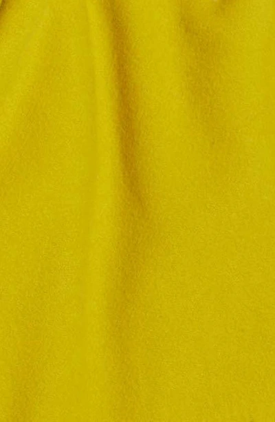 Shop Acne Studios Canada Fringe Scarf In Acid Yellow