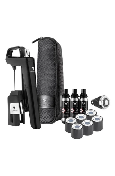 Coravin Timeless Six Plus Wine Preservation System In Piano Black