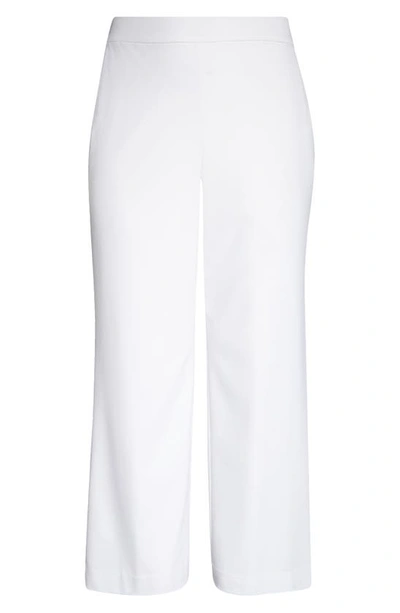 Shop Halogen Wide Leg Pants In Bright White