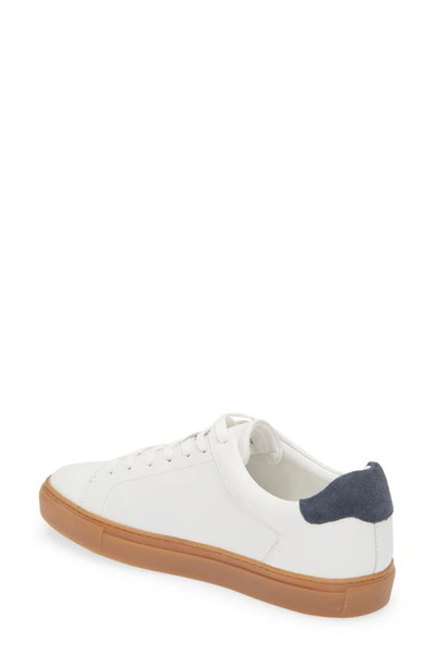 Shop Nordstrom Jace Sneaker In White-navy