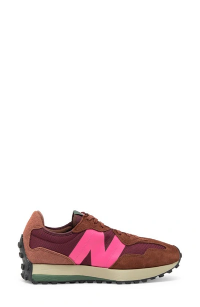 Shop New Balance 327 Sneaker In Rich Oak