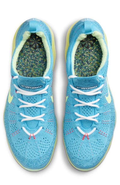 Shop Nike Air Vapormax 2023 Fr Sneaker In Baltic Blue/ Citron/ Green