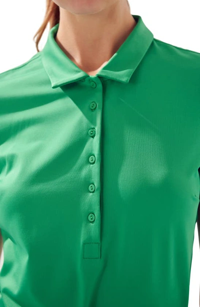 Shop English Factory Stretch Polo In Green