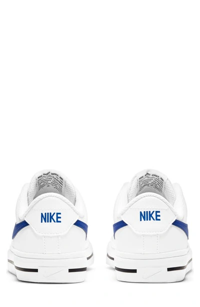 Shop Nike Court Legacy Sneaker In White/ Game Royal